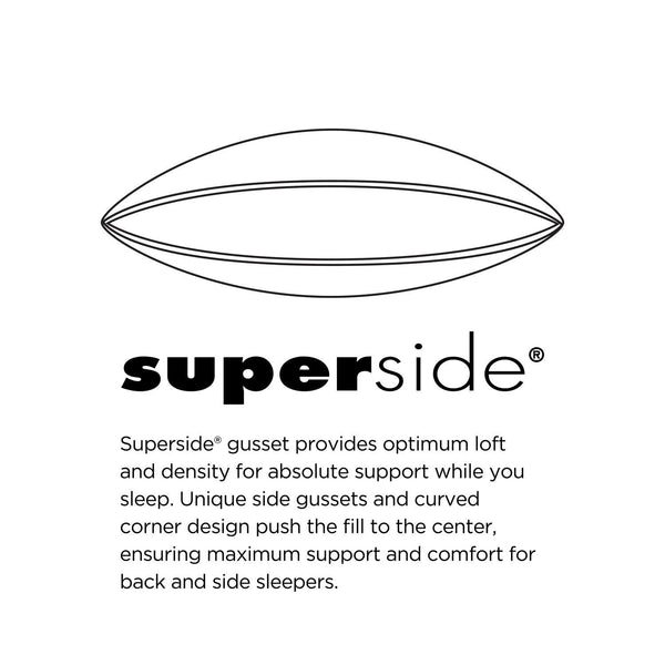 Superside 2025 gusset pillow