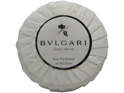 Bvlgari White Tea au the blanc lot of 6 ea 1.76oz bars of Soap Total of 10.56oz