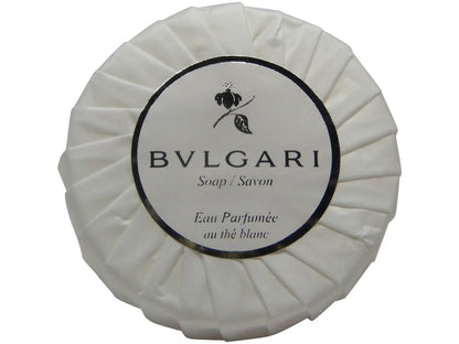 Bvlgari White Tea au the blanc lot of 6 each 2.6oz bars of Soap Total of 15.6oz