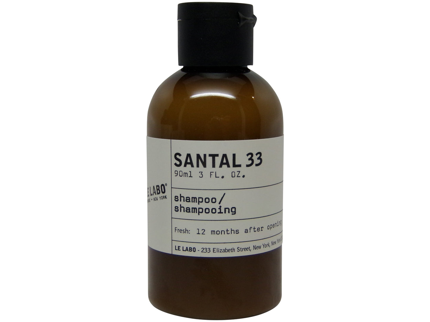 Le Labo Santal 33 Shampoo 3oz bottle