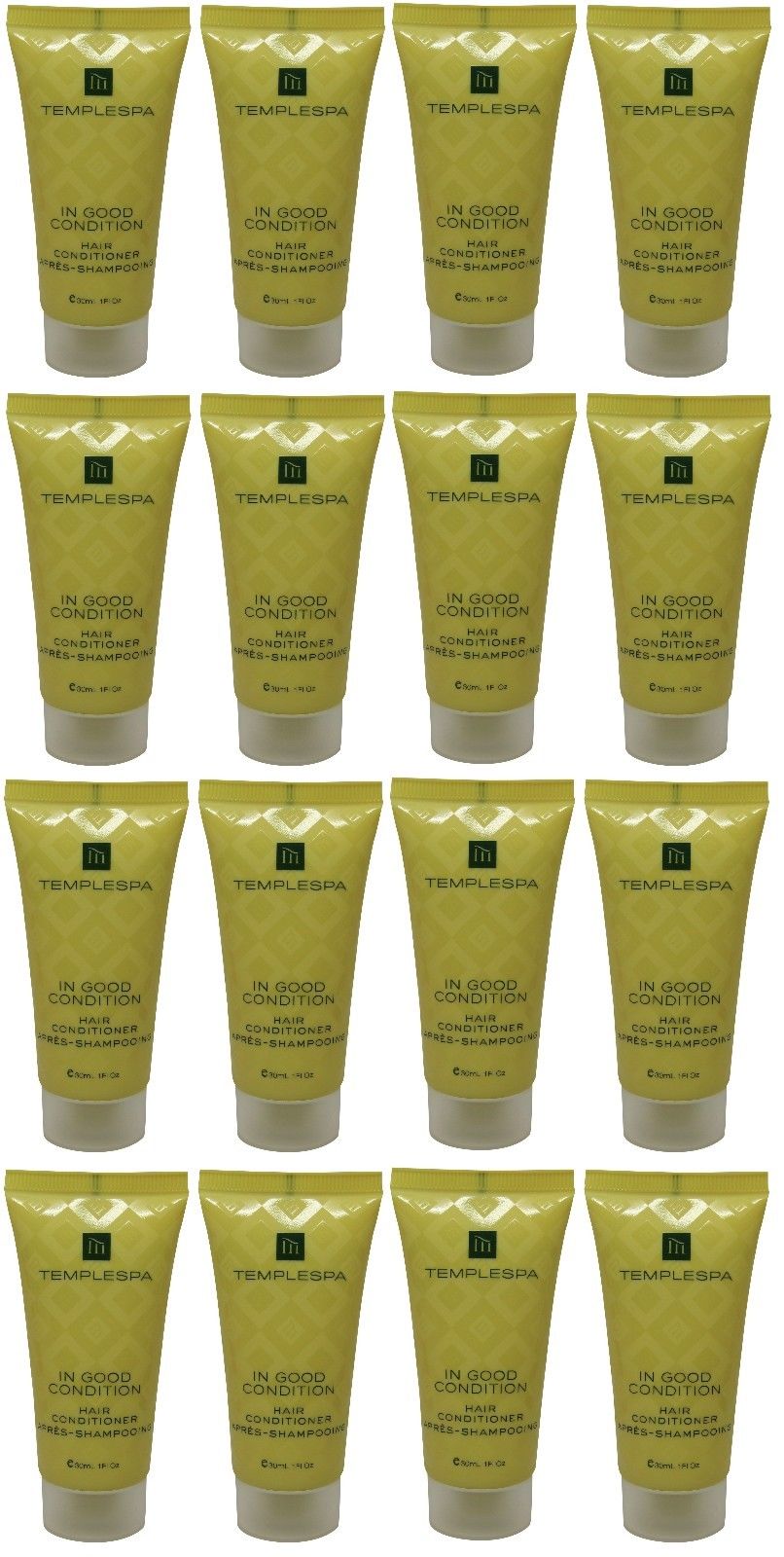 Temple Spa In Good Condition Hair Conditioner 16 each 1oz tubes. Total of 16oz