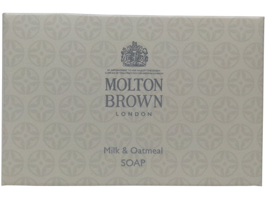 Molton Brown Soothing Milk and Oatmeal Soap lot of 2 ea 2.6oz Total of 5.2oz