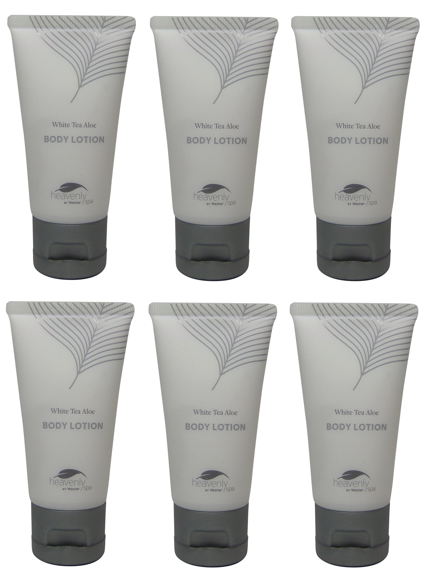 Westin Heavenly Spa White Tea Aloe Body Lotion lot of 6ea 1oz Bottles. Total of 6oz