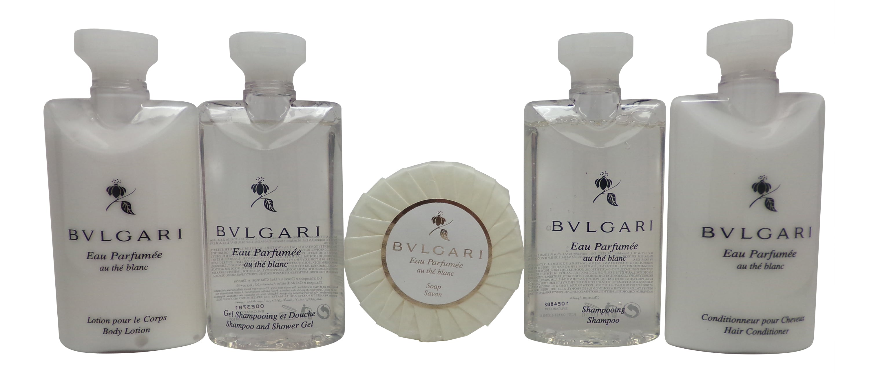 BVLGARI store Eau Parfumée Shampoo, Conditioner & Lotion Set