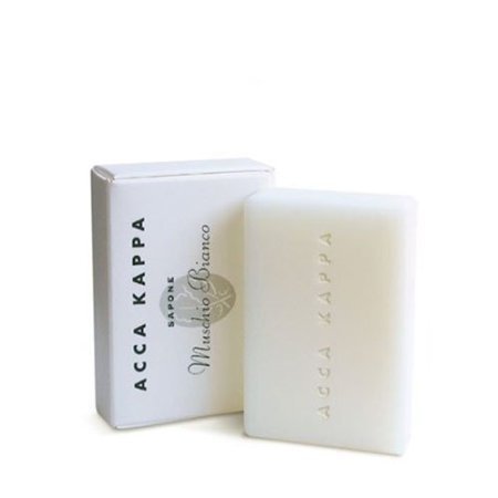 Acca Kappa Soap, White Moss - Set of 2, 3.5 Oz (100 G) Soaps