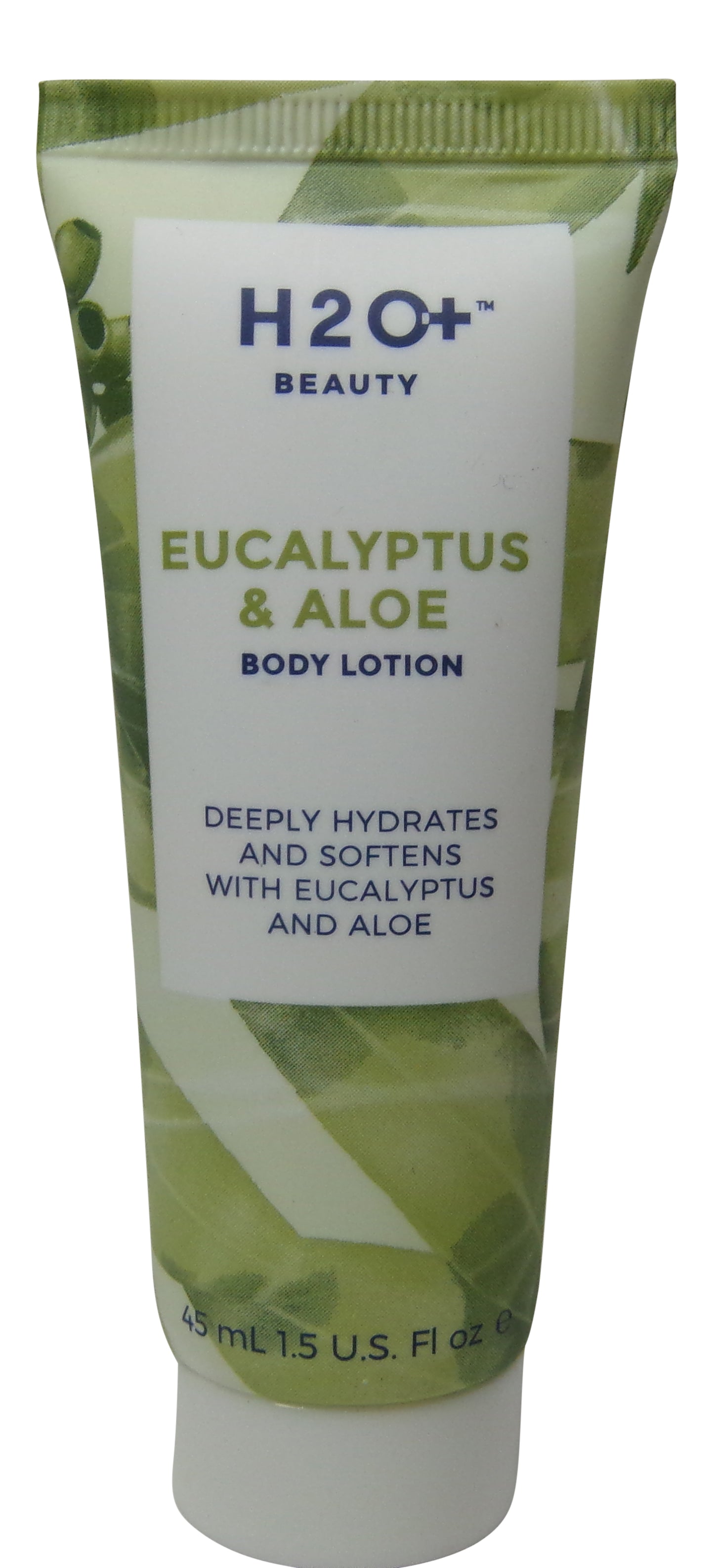 H2O Plus Eucalyptus & Aloe Body Lotion lot of 12 each 1.5oz bottles. Total of 18oz