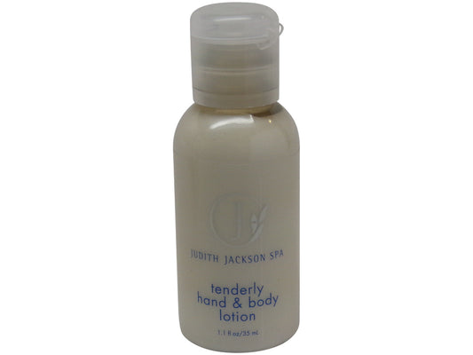 Judith Jackson Tenderly Body Lotion Lot of 4 each 1.1oz Bottles.