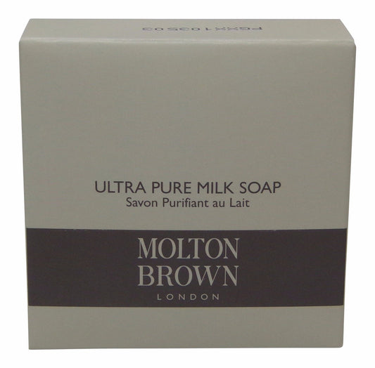 Molton Brown Ultra Pure Milk Soap lot of 2 each 1.76oz bars. Total of 3.52oz