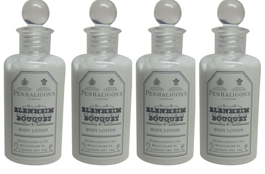 Penhaligons Blenheim Bouquet Body Lotion lot of 4 each 3.4oz Bottles.Total of 13.6oz