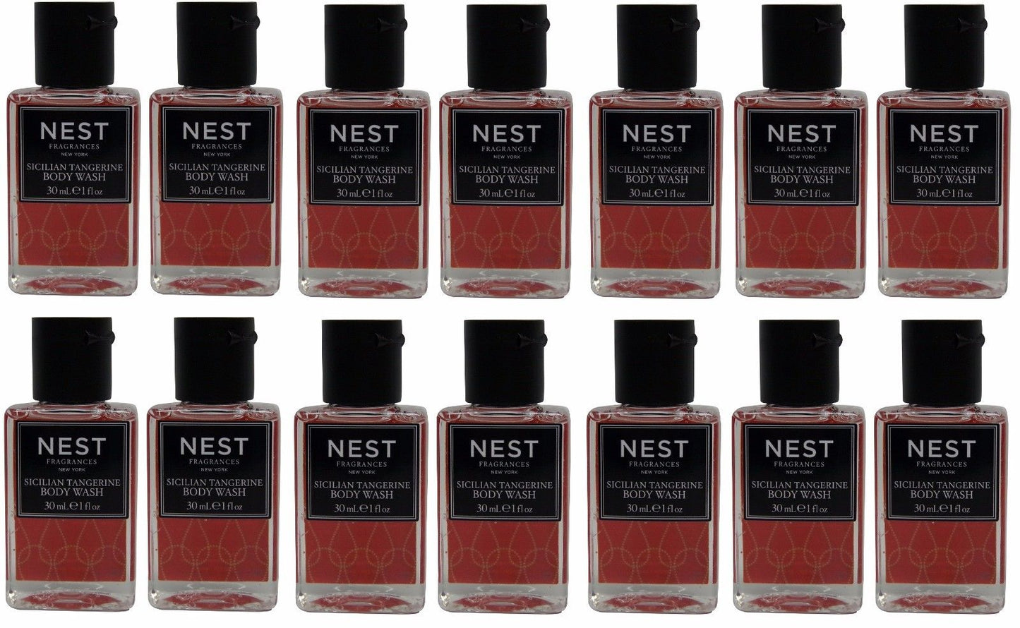 Nest Fragrances Sicilian Tangerine Body Wash lot of 14 Total of 14oz