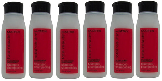 Matrix Total Results So Long Damage Shampoo Lot of 6 Each 0.75oz Bottles