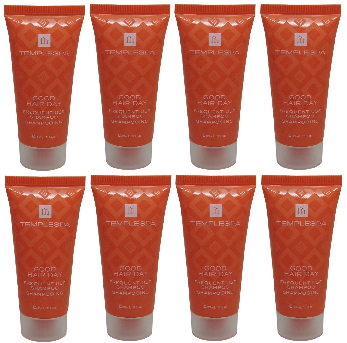 Temple Spa Good Hair Day Shampoo 8 each 1oz tubes. Total of 8oz