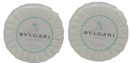 Bvlgari au the vert Green Tea Soap lot of 2 each 2.6oz Total of 5.2oz