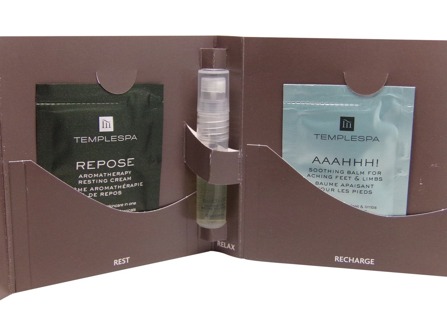 Temple Spa 2 Sleep Tight Kits Repose Quietude Calming Mist AAAHHH!