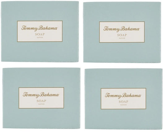 Tommy Bahama Soap Lot of 4 each 1.76oz Bars. Total of 7.08oz