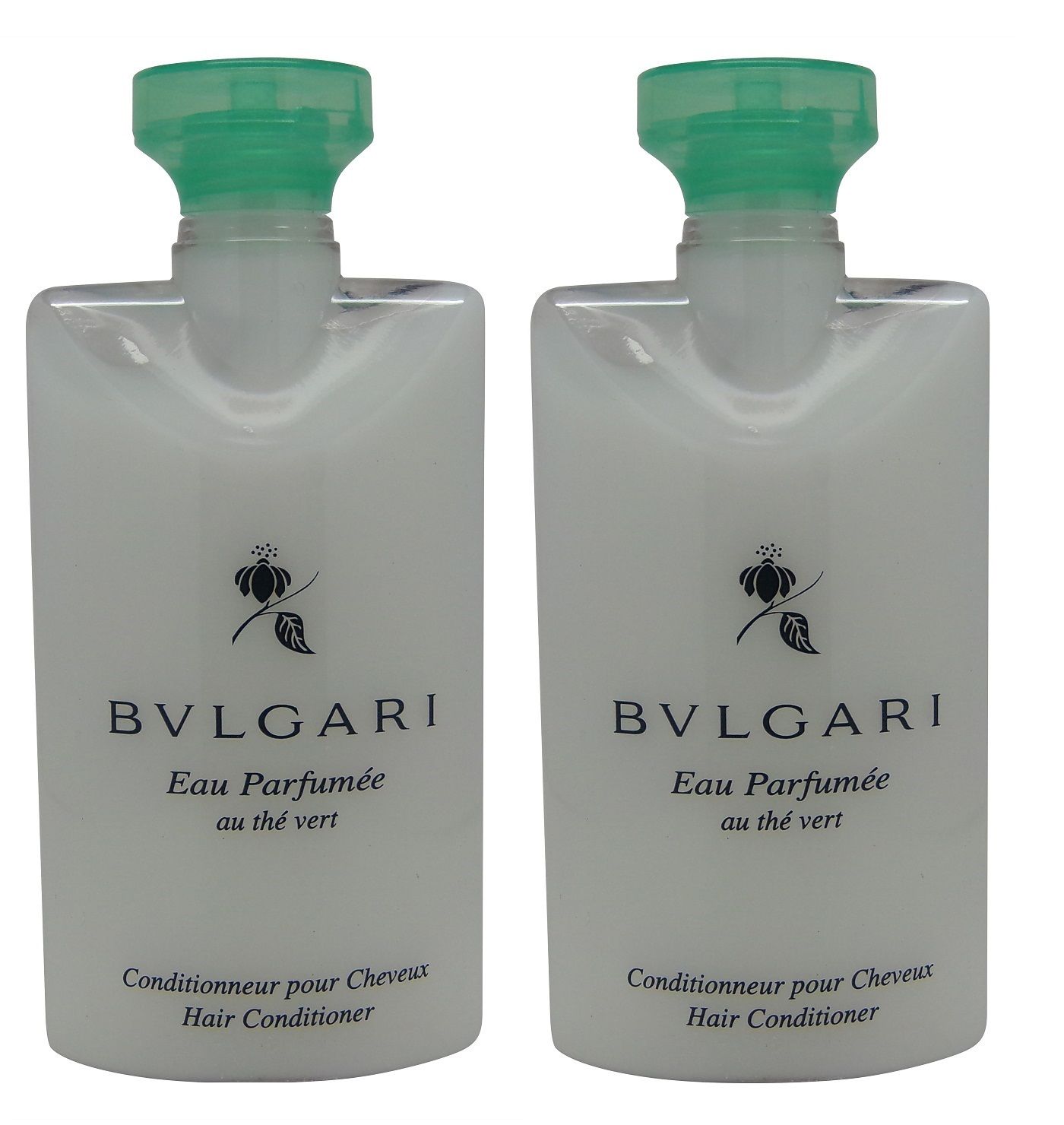 Bvlgari au the vert Green Tea Conditioner lot of 2 each 2.5oz Total of 5oz